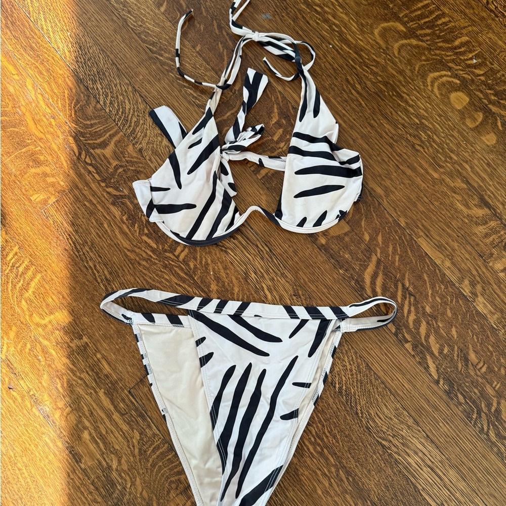 ASOS Zebra Print Bikini